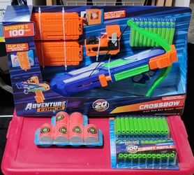 Kids Nerf Type Crossbow Extra Dart And Targets
