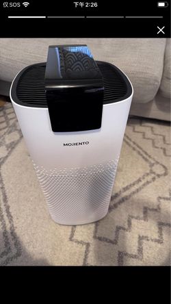 MERONTE MR7566-WF HEPA Air Purifier for Large Room Home, 3600 ft², White HEPA Air Purifier for Smoke, Carbon Filter PM2.5 Sensor & 4-Color AQI, WiFi/A