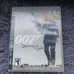 Ps3 007 Quantum Of Solace 