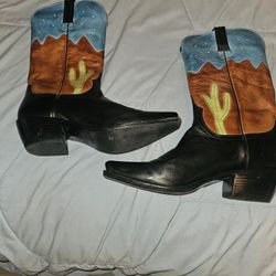 Lucchese Horse Catus Night Sky Bootd