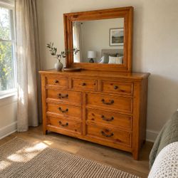 Bedroom Dresser With Mirror | Delivery Available