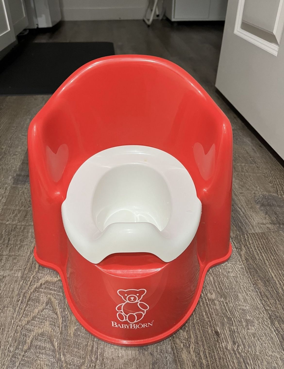 Baby Bjorn Red Kids Potty Chair