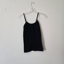 Plain Black Tank Top