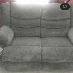 2 Piece Reclining Couch Set