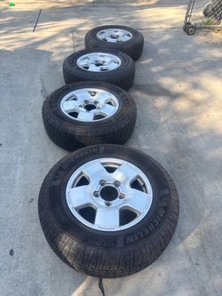 Michelin LTX Trail Tires on Alloy Wheels – Set of 4