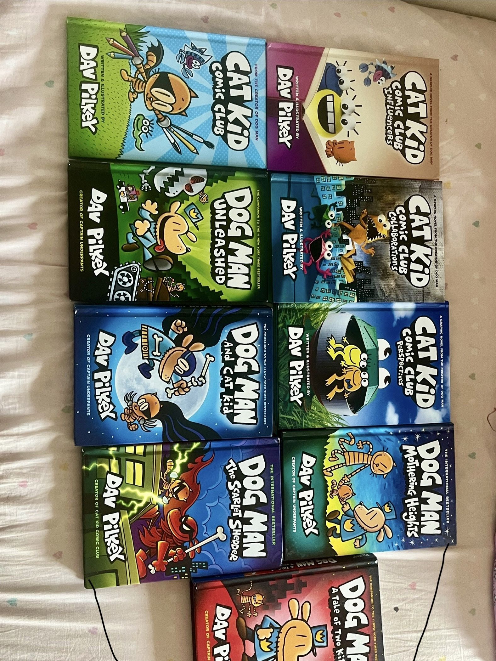 DogMan And Katkid Comic Book Collection 3 Dollar Each Like New