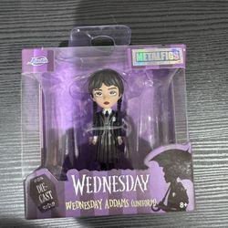 🖤 Wednesday Addams Metalfigs Figure – New & Sealed 🖤