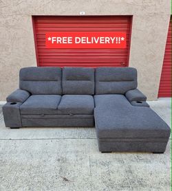 Beautiful Sofa Bed with Storage Chaise