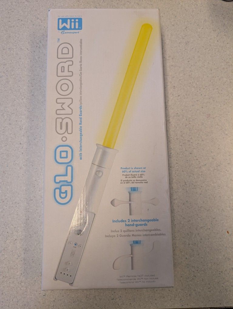 Glo Sword For Wii