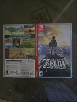 Zelda Breath Of The Wild Case