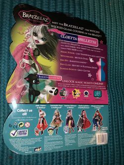 BRATZILLAZ CLOETTA SPELETTA Doll for Sale in Garden Grove
