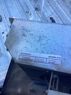 Island air heat pump, parts