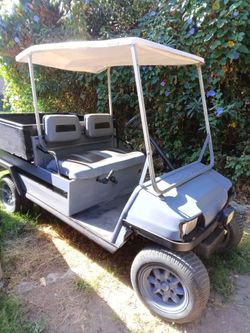 Carryall gas cart with dump bed  700 b/O