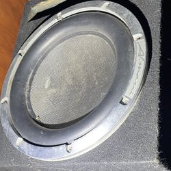 Sub Box For A Car System