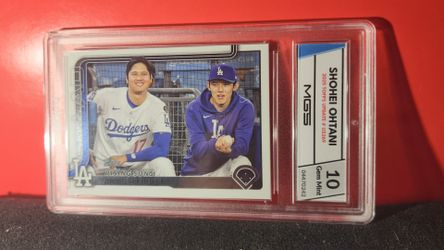 2025 Topps Update Shohei Ohtani Roki Sasaki ROOKIE #US269 MGS 10 GEM MINT