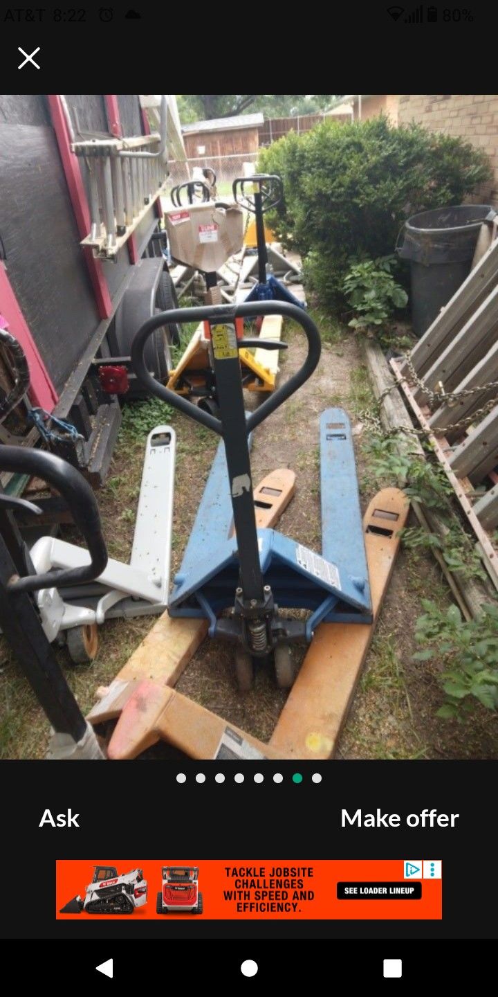 Over 300 Different Types Of Pallet Jacks199-299ea