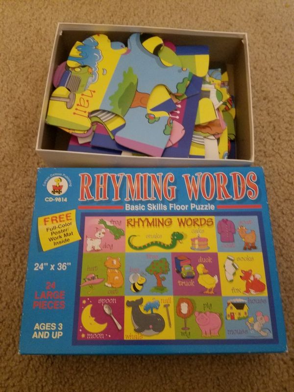 Rhyming Words Puzzle For Sale In Bothell Wa Offerup