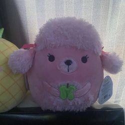 Chloe Squishmallow Pink Poodle 