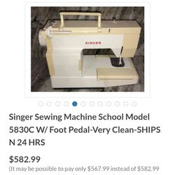 Singer Sewing Machine 
