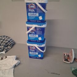 Clorox Pool Tablets extra blue Never been open