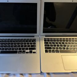 2 MacBook Air 2015 Laptops, Core i5, 128GB SSD - $300 for Both