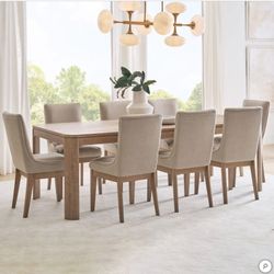 Anna Maria Dining Table and 8 Chairs