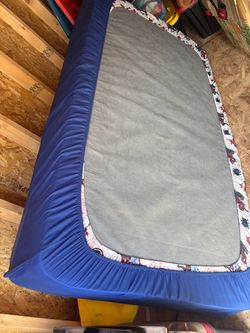 Two Twin mattresses for bunk beds or individuals.