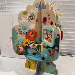 Wooden Activity Tree Center