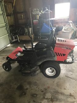Gravely 1640 zero turn clearance