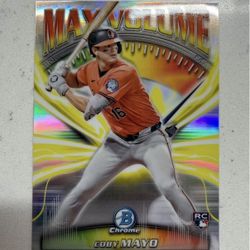 2025 Bowman Chrome Max Volume Coby Mayo #MV-13