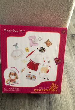 Our Generation bake set