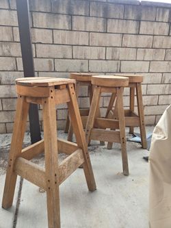 Wood Stools