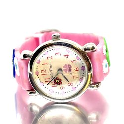 Solo Time Pink Floral Watch