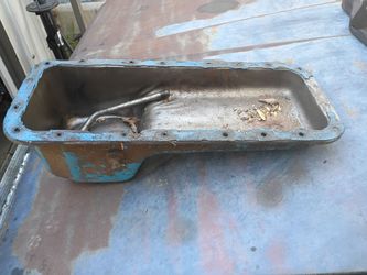 Mopar big block front sump oil pan with pick up