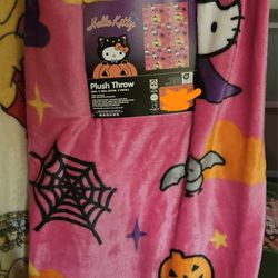 Hello Kitty Blanket $15