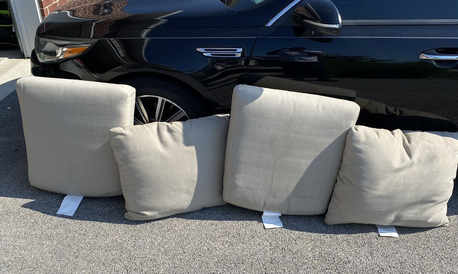 Set Of 2 Patio Cushions