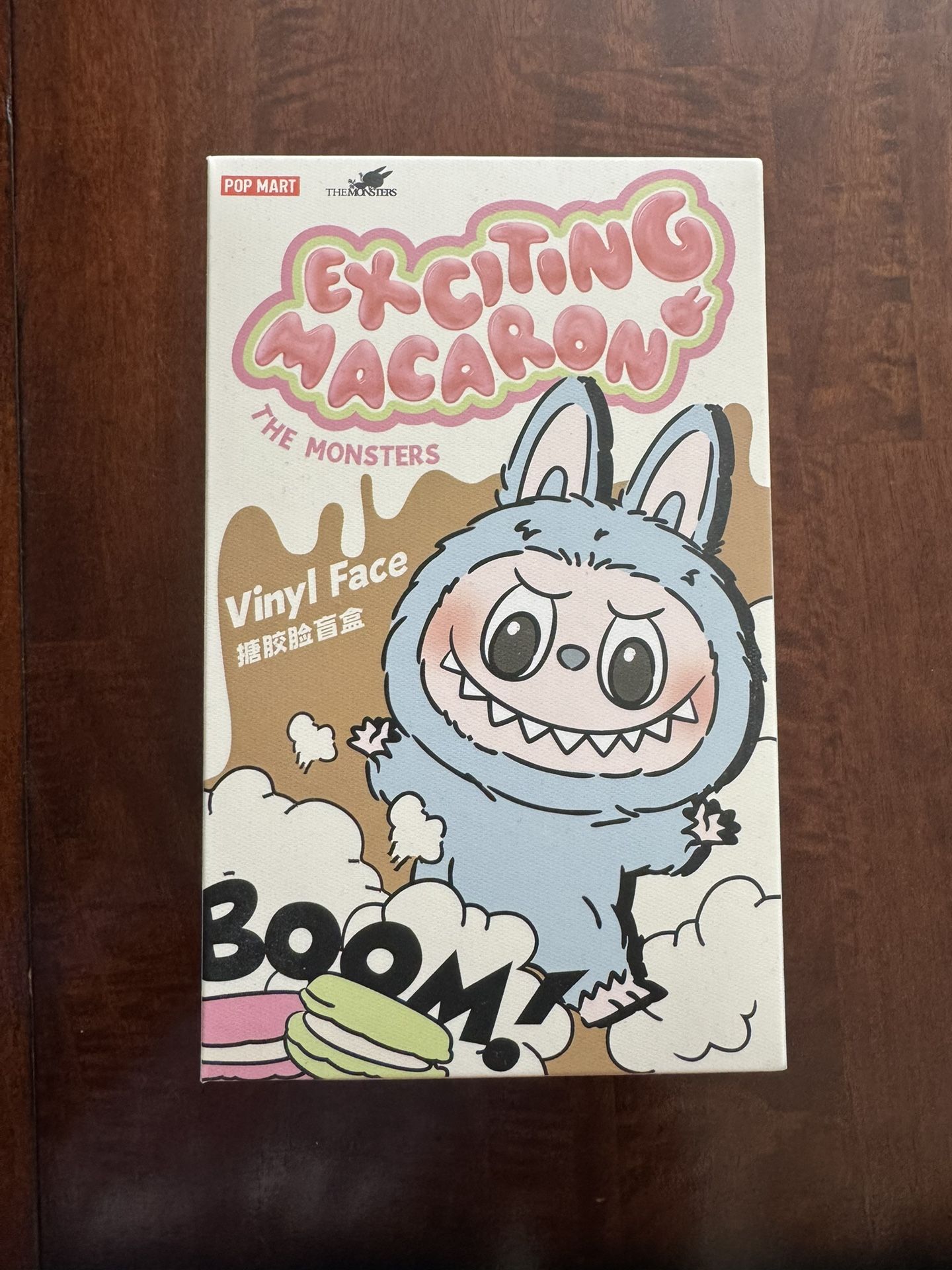Pop Mart Labubu The Monsters Exciting Macaron Vinyl Plush Blind Box
