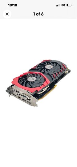 MSI Gaming X 6G NVIDIA GeForce GTX 1060 6GB GDDR5 Graphics Card GPU