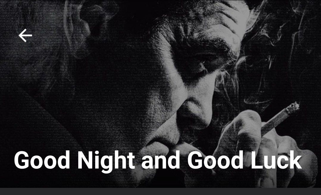 Good Night, and Good Luck 04/26 1 Ticket