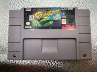 Frogger (SNES, Super Nintendo) Game Cartridge Only, Authentic, Tested And Plays