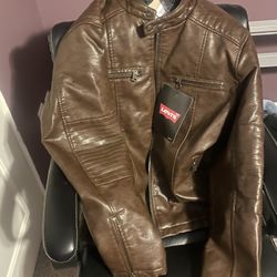 Levi Faux Leather Jacket 