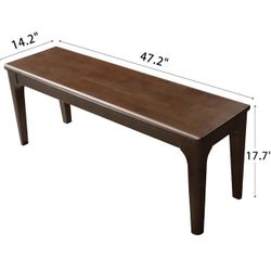 Entryway Bench Oak Wood 