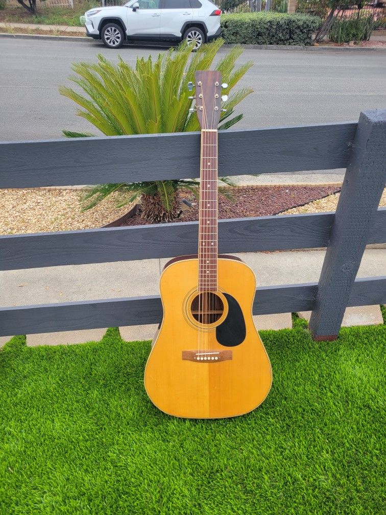 Unbranded Acoustic Guitar