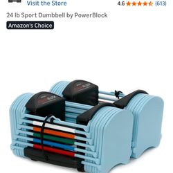 POWERBLOCK 24 lb Sport Dumbbell (Adjustable)