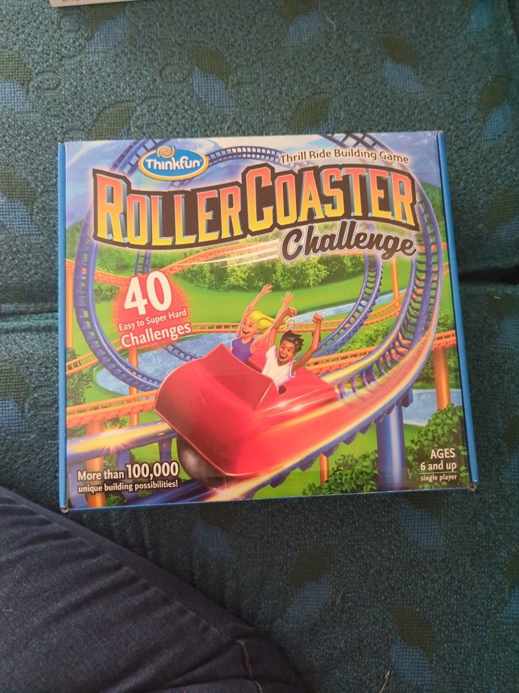 Rollercoaster Challenge Thrill Ride Building Game
