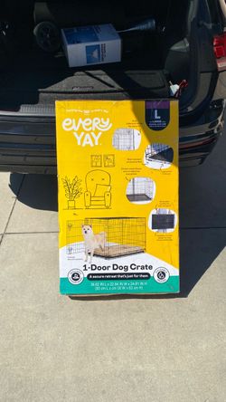 Everyyay 1-Door Dog Crate Large