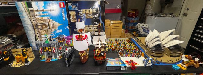 Huge Lego Collection 150 Minifigures Creator Sets & More