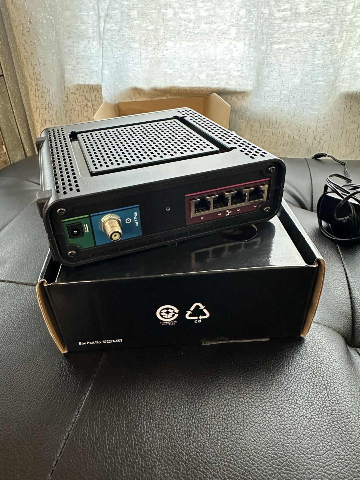 Motorola Modem And WiFi Router