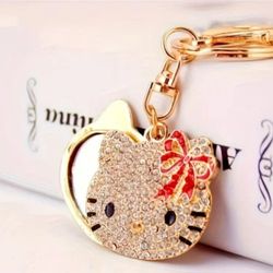 Hello Kitty Bling Mirror Bag Charm/Keychain