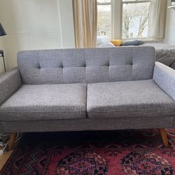 65” Small Love Seat Sofa 